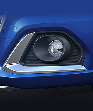 Dzire Fog Lamps With Bold Chrome Accents